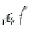 hansgrohe Focus Bath Shower Mixer with Kit (Low Pressure) - 31521000 Large Image