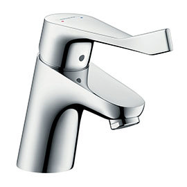 hansgrohe Focus Care Single Lever Basin Mixer 70 with Pop-up Waste - 31910000 Medium Image
