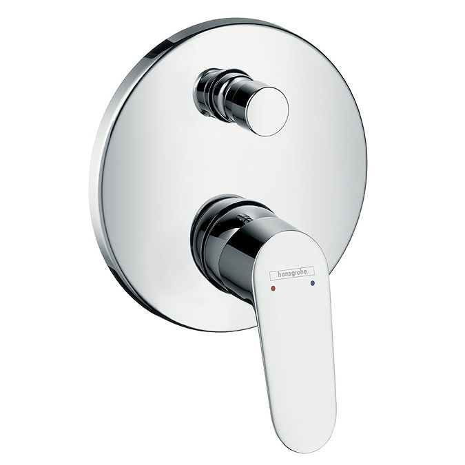 hansgrohe Focus Concealed Single Lever Manual Bath Mixer - 31945000 Large Image