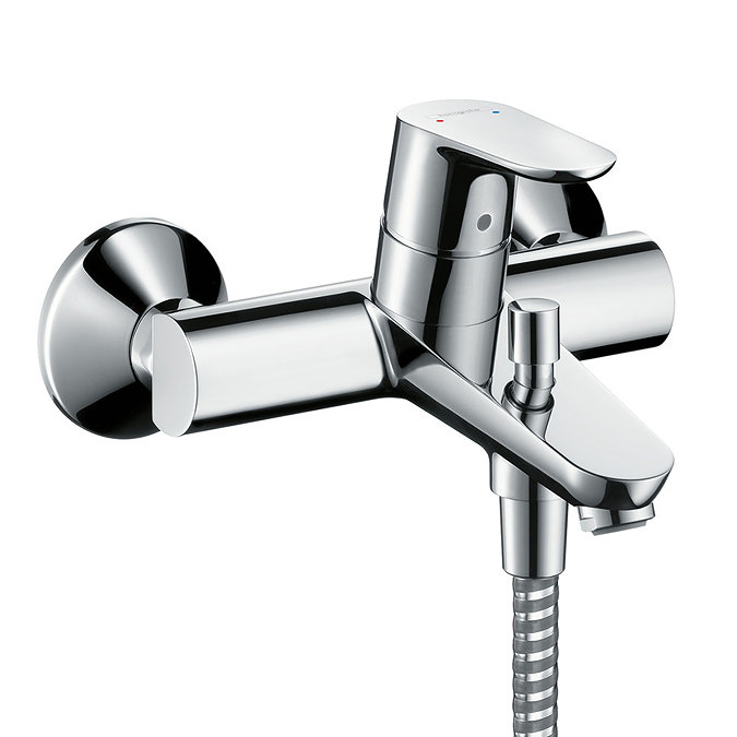 hansgrohe Focus Exposed Single Lever Bath Shower Mixer - 31940000 Large Image
