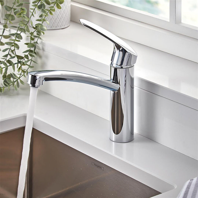 hansgrohe Focus M41 Single Lever Kitchen Mixer 160 - Chrome - 31806000  Newest Large Image