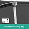 hansgrohe Focus M41 Single Lever Kitchen Mixer 160 - Chrome - 31806000  Feature Large Image