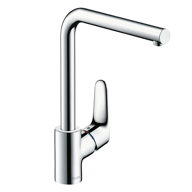 hansgrohe Focus M41 Single Lever Kitchen Mixer 280 - Chrome - 31817000 Large Image