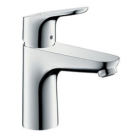 hansgrohe Focus Single Lever Basin Mixer 100 LowFlow without Waste - 31513000 Medium Image