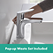 hansgrohe Focus Single Lever Basin Mixer 100 with Pop-up Waste