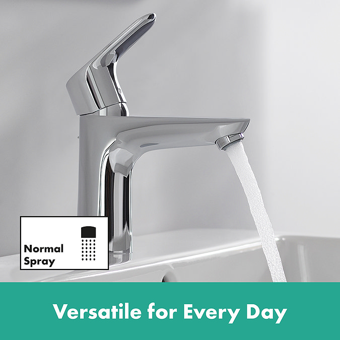 hansgrohe Focus Single Lever Basin Mixer 100 with Pop-up Waste