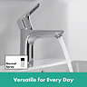 hansgrohe Focus Single Lever Basin Mixer 100 with Pop-up Waste