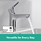 hansgrohe Focus Single Lever Basin Mixer 100 with Pop-up Waste