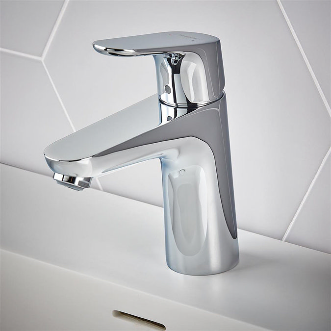hansgrohe Focus Single Lever Basin Mixer 100 without Waste - 31517000  Feature Large Image