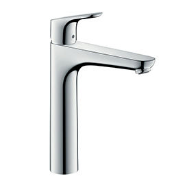 hansgrohe Focus Single Lever Basin Mixer 190 with Pop-up Waste - 31608000 Medium Image