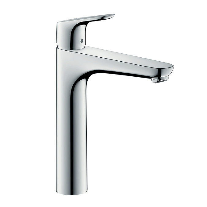 hansgrohe Focus Single Lever Basin Mixer 190 with Pop-up Waste - 31608000 Large Image