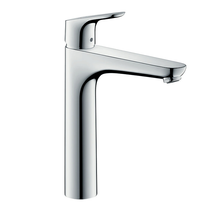 hansgrohe Focus Single Lever Basin Mixer 190 without Waste - 31518000 Large Image