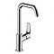 hansgrohe Focus Single Lever Basin Mixer 240 with Swivel Spout without Waste - 31519000 Large Image