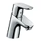 hansgrohe Focus Single Lever Basin Mixer 70 CoolStart with Pop-up Waste - 31539000 Large Image