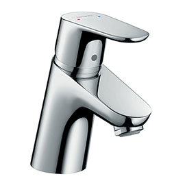 hansgrohe Focus Single Lever Basin Mixer 70 with Pop-up Waste - 31730000 Medium Image