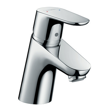hansgrohe Focus Single Lever Basin Mixer 70 with Pop-up Waste - 31730000  Profile Large Image
