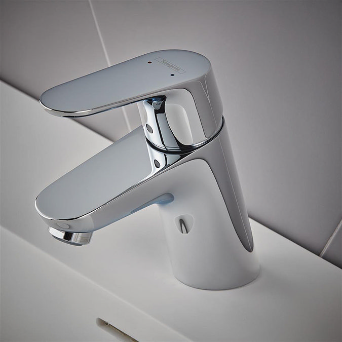 hansgrohe Focus Single Lever Basin Mixer 70 with Push-open Waste - 31604000  Feature Large Image