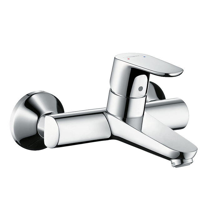 hansgrohe Focus Wall Mounted Single Lever Basin Mixer - 31923000 Large Image