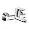 hansgrohe Focus Wall Mounted Single Lever Basin Mixer - 31923000 Large Image