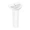 hansgrohe GladeLake S Handrinse 450mm 1TH Handrinse Basin + Full Pedestal