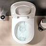 hansgrohe GladeLake S Rimless Wall Hung Toilet with AquaChannel Flush