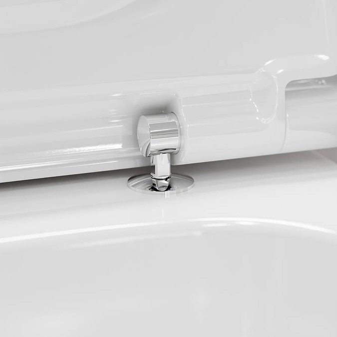 hansgrohe GladeLake S Rimless Wall Hung Toilet with AquaChannel Flush