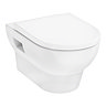 hansgrohe GladeLake S Rimless Wall Hung Toilet with AquaChannel Flush