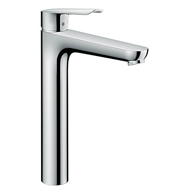 Hansgrohe Logis E Single Lever Basin Mixer 230 with Pop-up Waste - 71162000  Profile Large Image