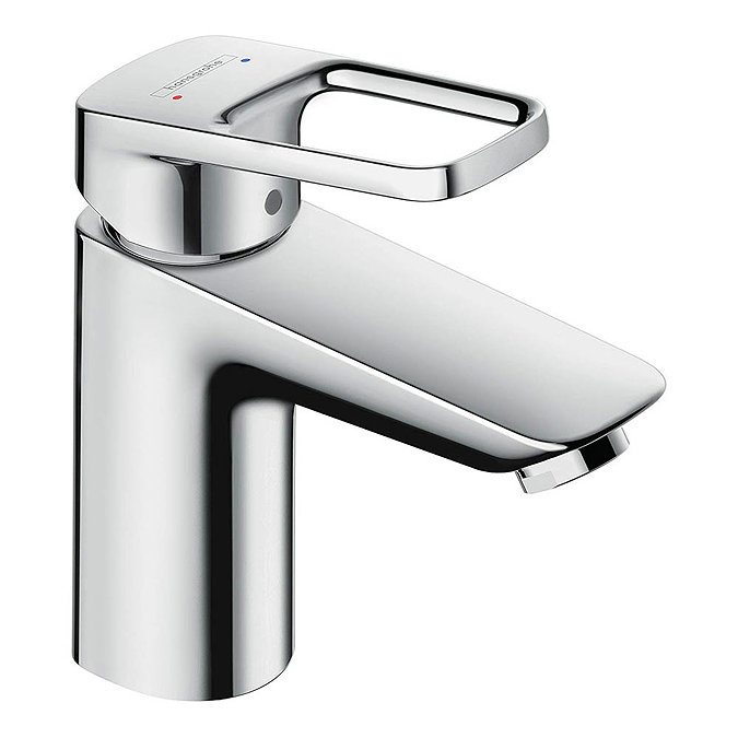 Hansgrohe Logis Loop CoolStart Single Lever Basin Mixer 100 Tap with Pop-up Waste - 71154000  Standa