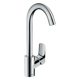 hansgrohe Logis M31 Eco Single Lever Kitchen Mixer 260 - 71861000 Large Image