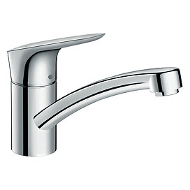hansgrohe Logis M31 Single Lever Kitchen Mixer 120 - 71830000 Large Image