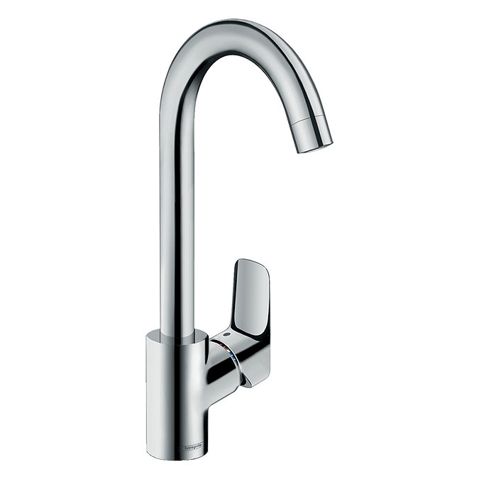 hansgrohe Logis M31 Single Lever Kitchen Mixer 260 - 71835000 Large Image