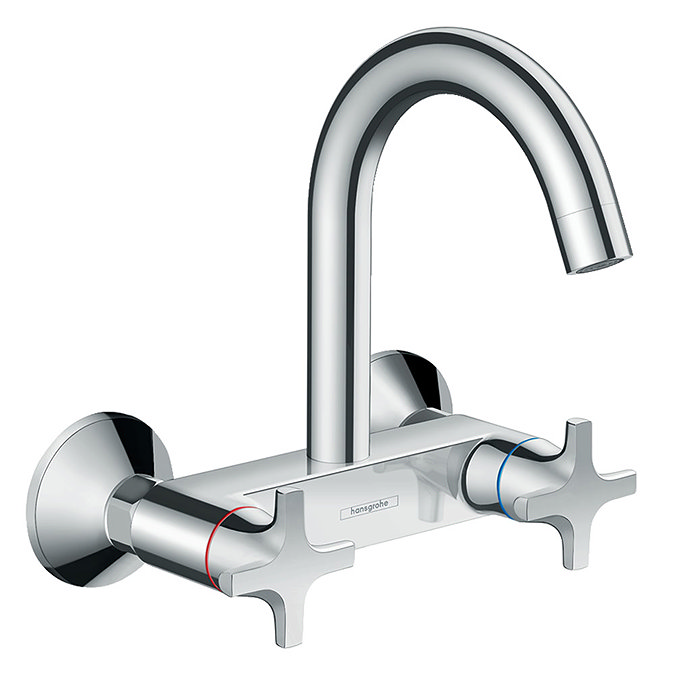 hansgrohe Logis M32 Eco Wall Mounted 2-Handle Kitchen Mixer - 71284000 Large Image