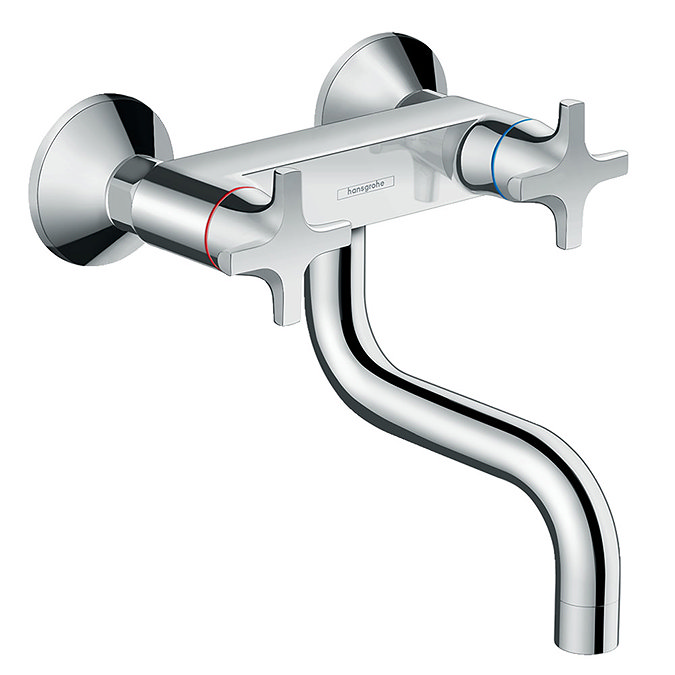 hansgrohe Logis M32 Wall Mounted 2-Handle Kitchen Mixer - 71287000 Large Image