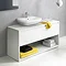 hansgrohe Logis Single Lever Basin Mixer 100 CoolStart with Pop-up Waste - 71102000 Profile Large Image