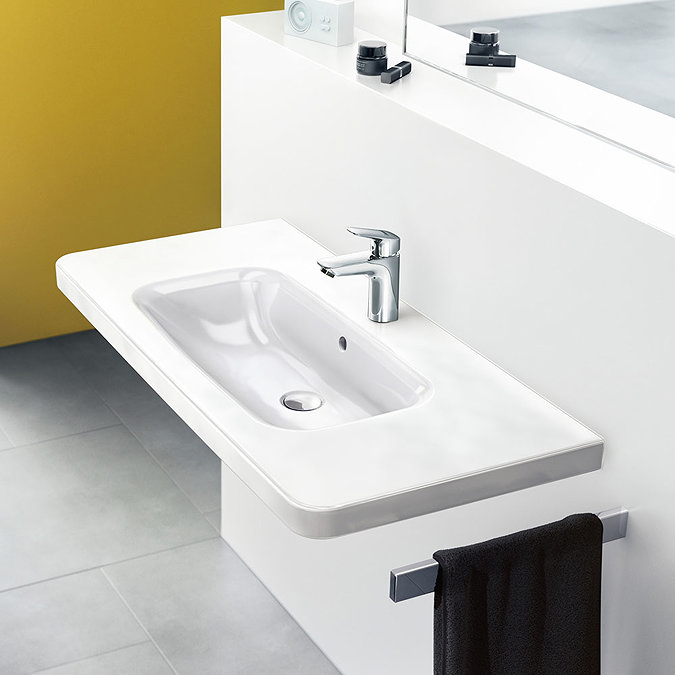 hansgrohe Logis Single Lever Basin Mixer 100 CoolStart with Pop-up Waste - 71102000 Feature Large Image