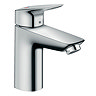 hansgrohe Logis Single Lever Basin Mixer 100 CoolStart with Pop-up Waste - 71102000 Large Image