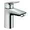 hansgrohe Logis Single Lever Basin Mixer 100 LowFlow with Pop-up Waste - 71104000 Large Image