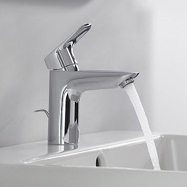 hansgrohe Logis Single Lever Basin Mixer 100 with Pop-up Waste