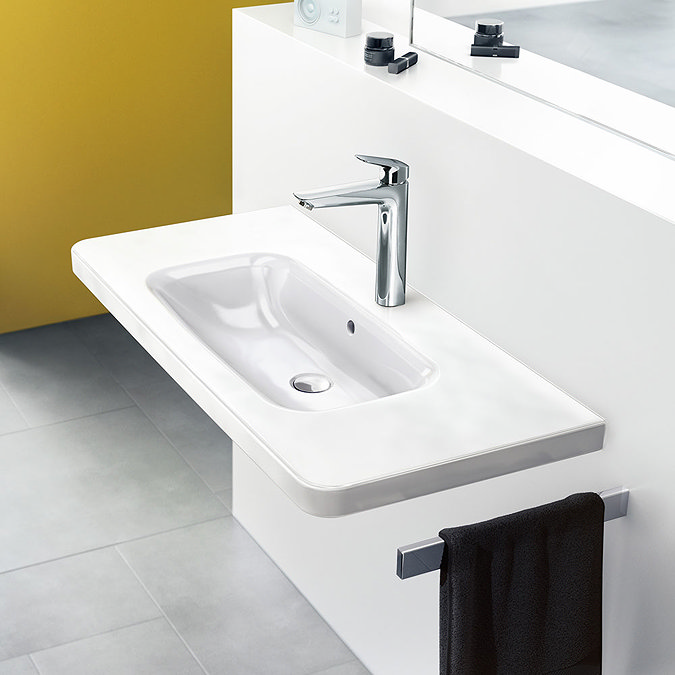 hansgrohe Logis Single Lever Basin Mixer 190 without Waste - 71091000  Standard Large Image