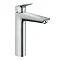hansgrohe Logis Single Lever Basin Mixer 190 with Pop-up Waste - 71090000 Large Image