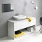 hansgrohe Logis Single Lever Basin Mixer 70 with 2 Flow Rates and Pop-up Waste - 71075000 Profile L