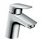 hansgrohe Logis Basin Mixer 70 for Vented Hot Water Cylinders with Push-open Waste - 71074000 Large 
