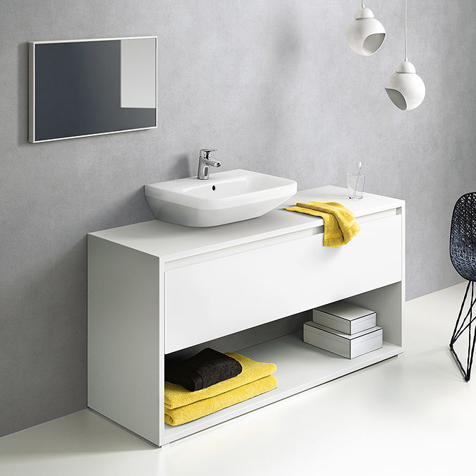 hansgrohe Logis Single Lever Basin Mixer 70 without Waste (min. 0.5 Bar) - 71071010 Profile Large I