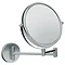 hansgrohe Logis Universal Shaving Mirror with 3x Magnification - 73561000 Large Image