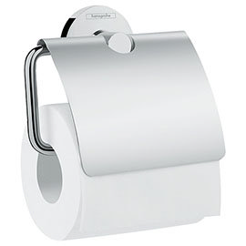 hansgrohe Logis Universal Toilet Roll holder with Cover - 41723000 Medium Image