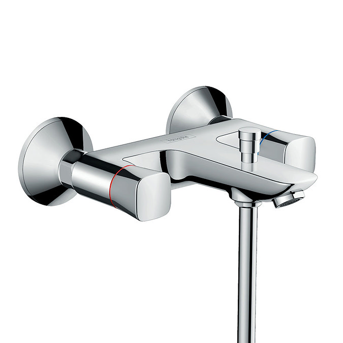 hansgrohe Logis Wall Mounted Bath Shower Mixer - 71243000 Large Image