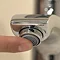 hansgrohe Metris Cloakroom Single Lever Basin Mixer 100 with Pop-up Waste - 31088000 Feature Large