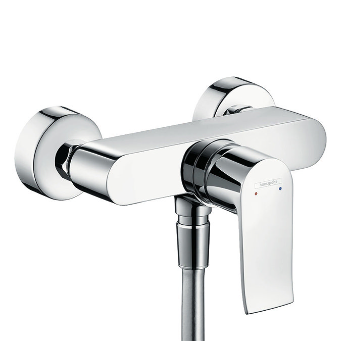 hansgrohe Metris Exposed Single Lever Manual Shower Mixer - 31680000 Large Image