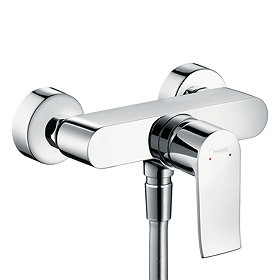 hansgrohe Metris Exposed Single Lever Manual Shower Mixer - 31680000 Large Image